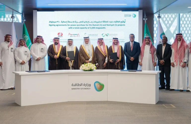 saudi-power-procurement-company-firma-importantes-acuerdos-de-compra-de-energia-para-proyectos-de-9.200-mw