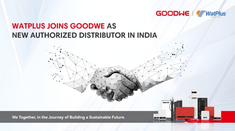 goodwe-se-asocia-con-watplus-ventures-para-impulsar-el-crecimiento-de-las-energias-renovables-en-la-india