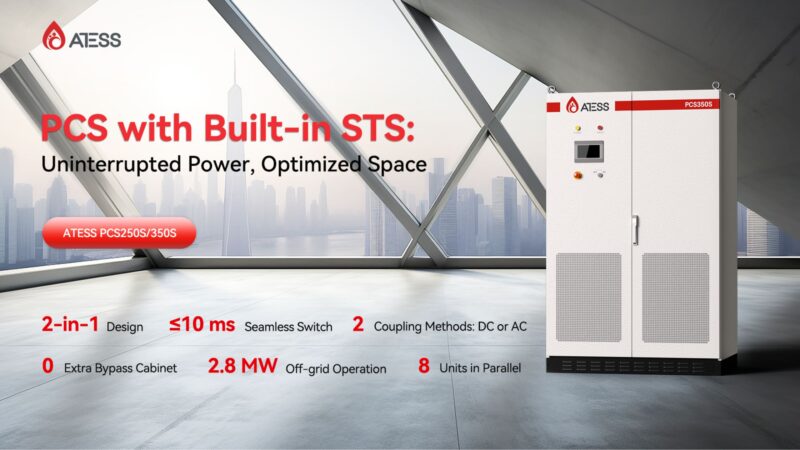 atess-pensa-pcs250/350s:-inversores-de-bateria-de-alta-potencia-con-sts-incorporados-para-sistemas-de-energia-de-proxima-generacion
