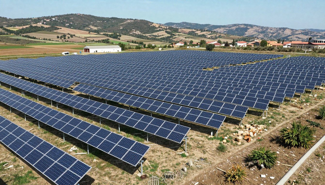 Crecimiento de la Energía Solar en Italia durante el Primer Trimestre de 2026