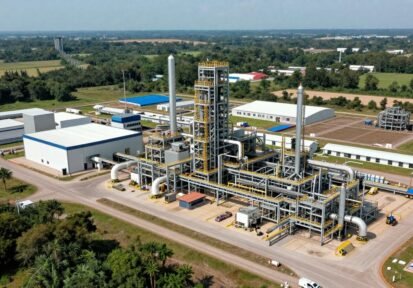 La inversión en energía verde: Atome construye una planta de fertilizantes en Paraguay