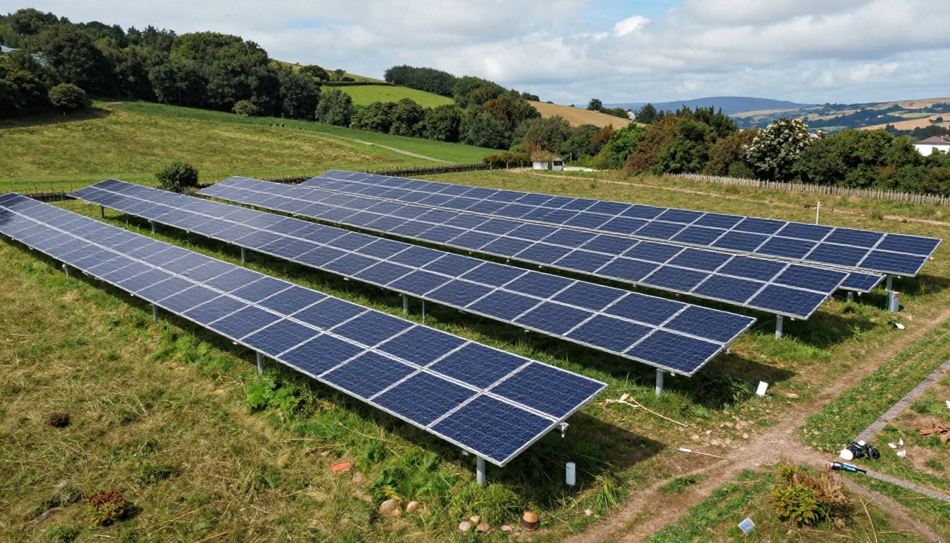 Récord de generación solar en Irlanda supera 1 GW