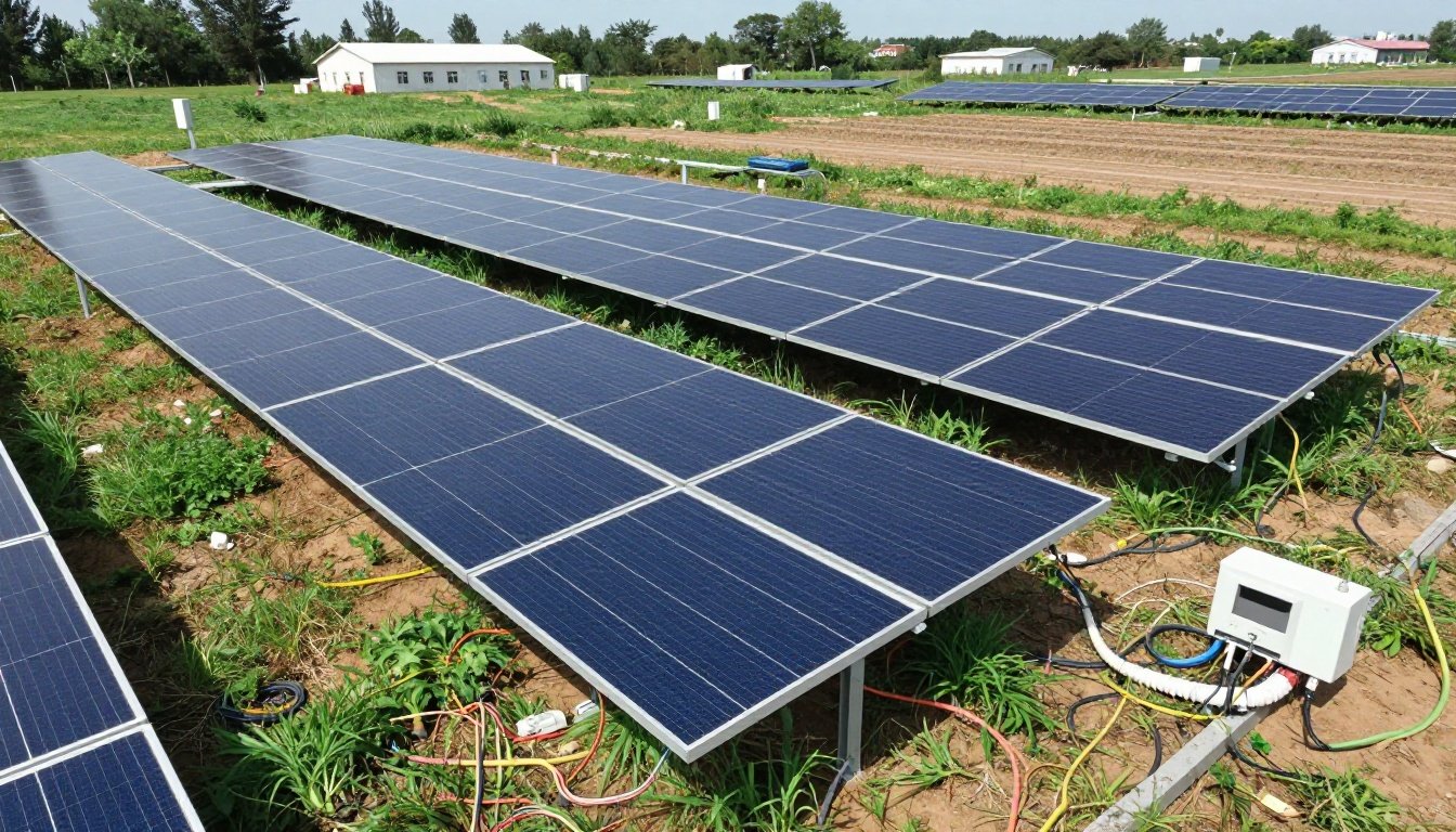 Aumento del desaprovechamiento de energía solar en India