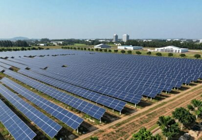 El crecimiento de las instalaciones solares en el Reino Unido