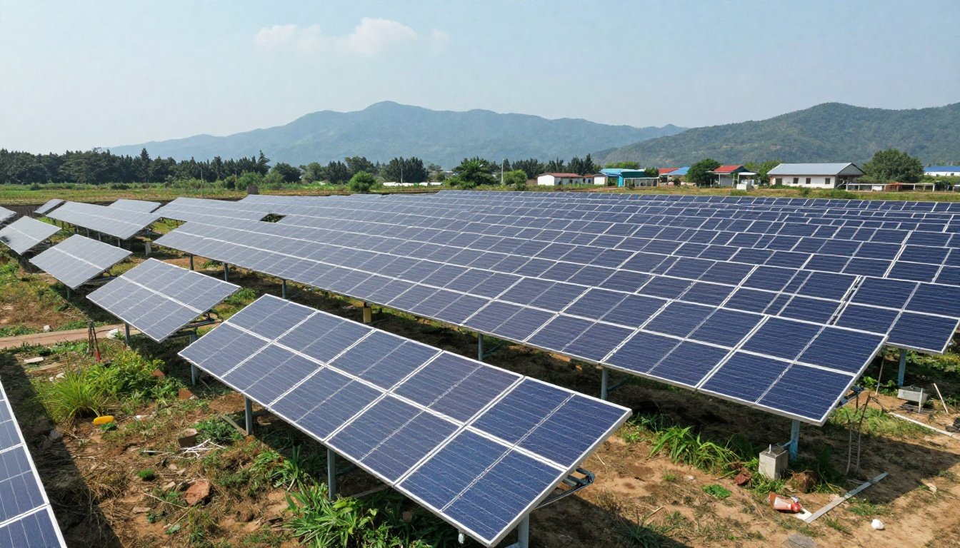 El impulso de la energía solar en la India: 14.4GW instalados en Q1 2026