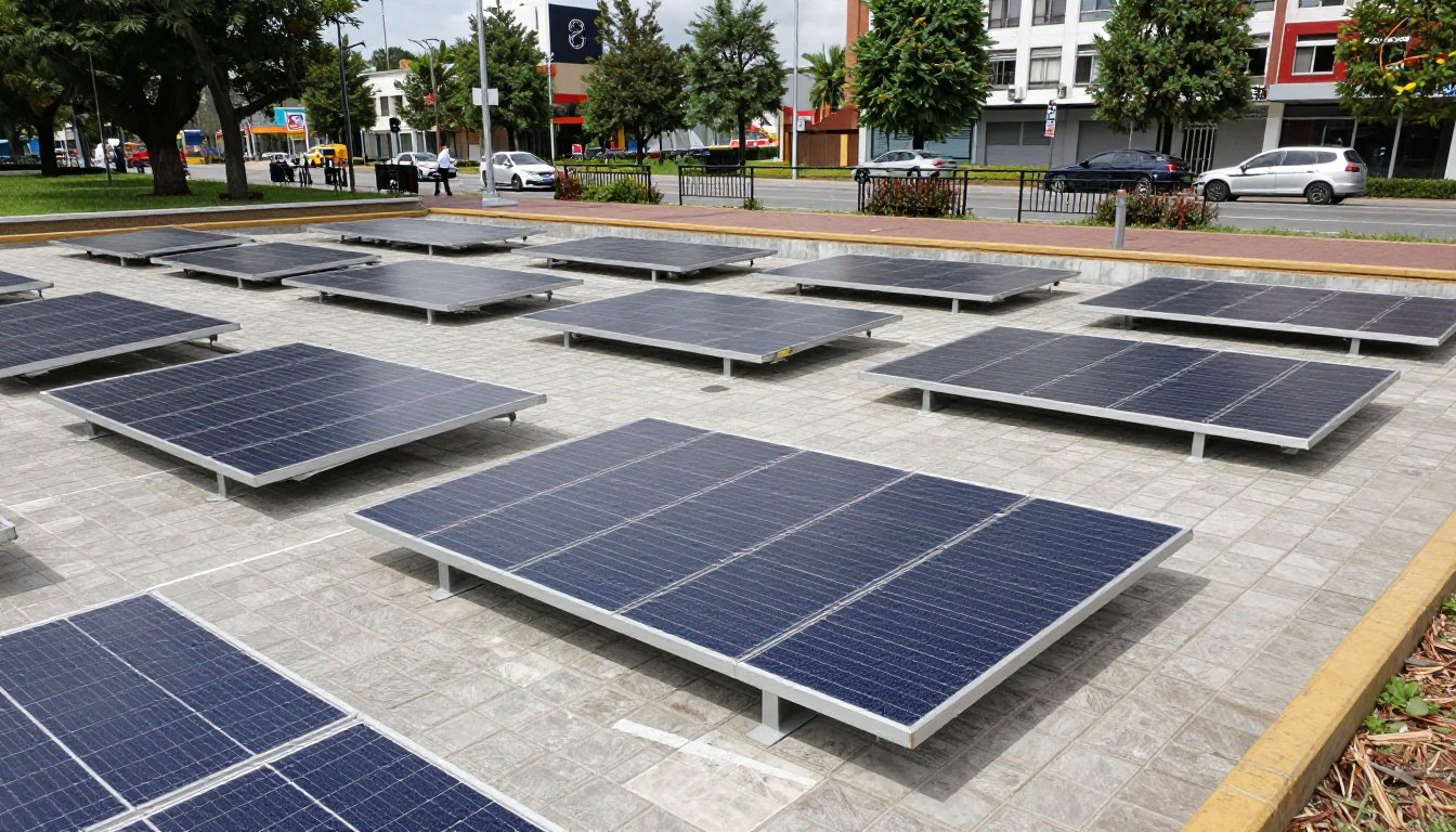 Innovación en soluciones fotovoltaicas con pavimento Harmony-F