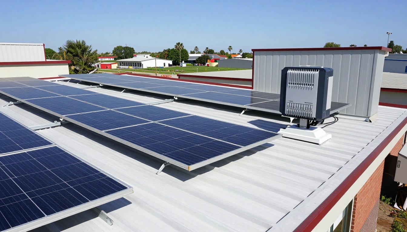 El auge de la energía solar en tejados en India