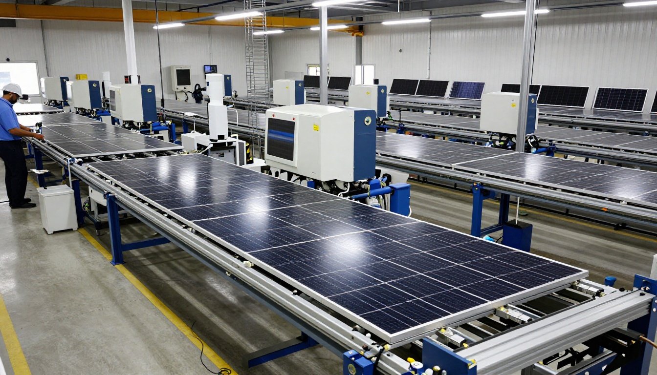 Capacidad de fabricación de módulos fotovoltaicos en Turquía supera los 13.2 GW