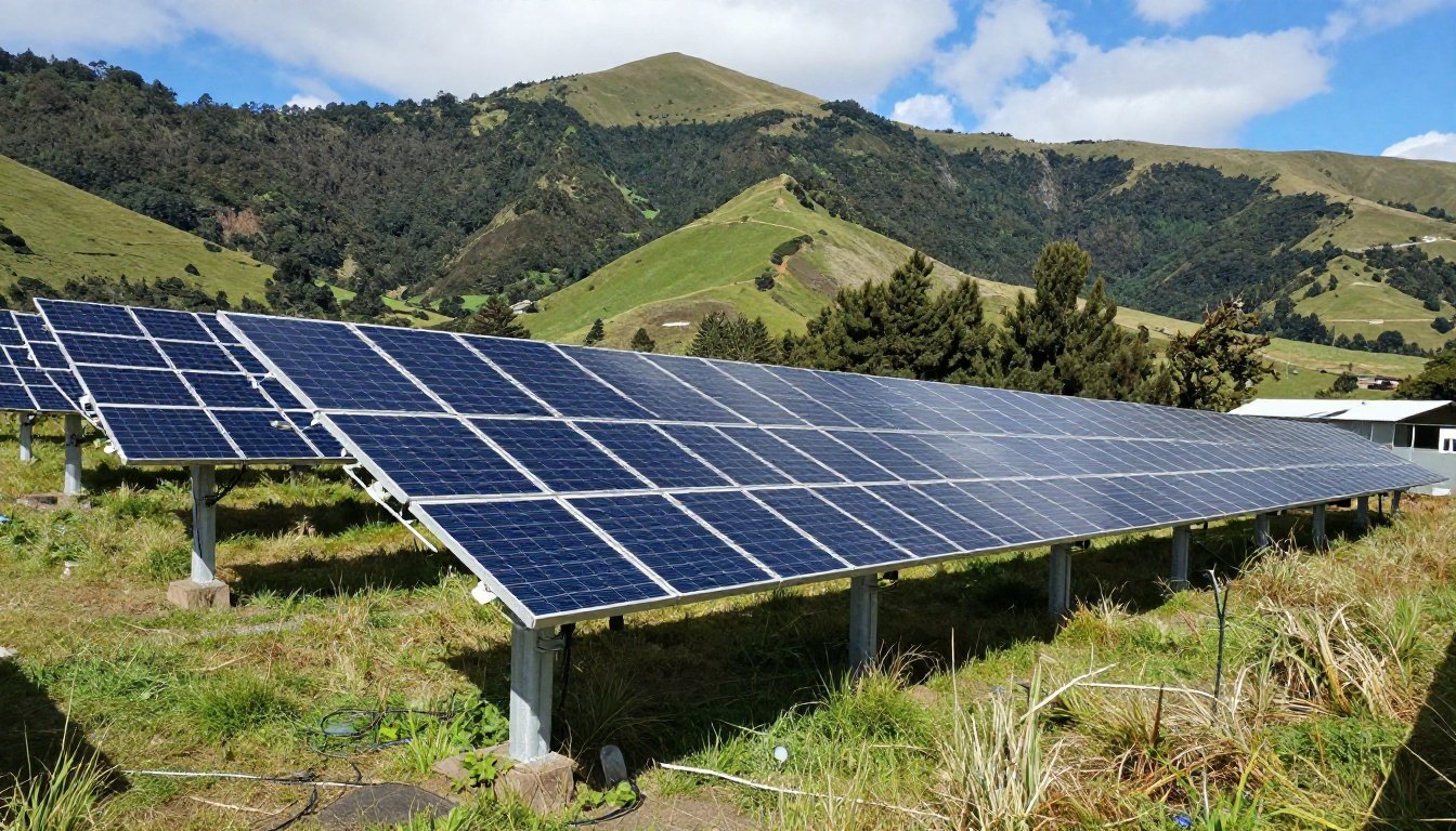 El impulso solar en Nueva Zelanda con proyectos a gran escala