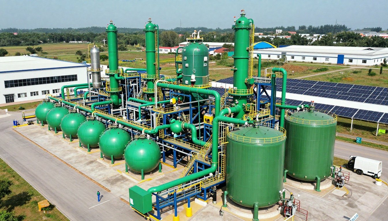 Récord Mundial en Exportación de Amoníaco Verde desde China