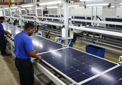 Capacidades de fabricación de paneles solares en África alcanzan 3.5 GW en 2026