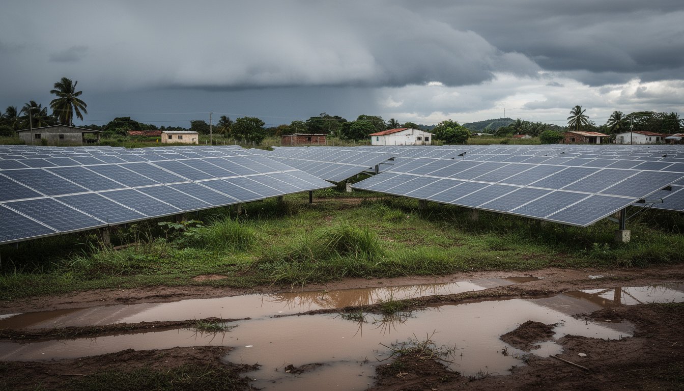 Cómo los fenómenos climáticos afectan los proyectos solares en República Dominicana