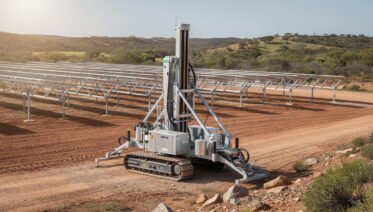 Cómo los sistemas automatizados de hinca de pilotes pueden optimizar la energía solar