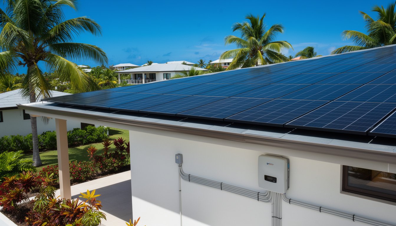 Energía solar para Airbnb y su impacto en costos y apagones