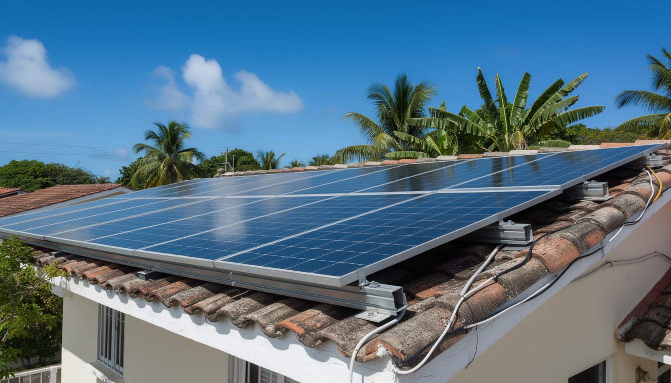 Impacto de la reducción en instalaciones solares en el mercado dominicano