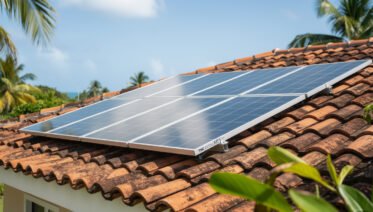 La nueva era de módulos solares adaptables para techos en hogares dominicanos