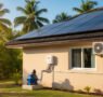 ¿Los sistemas solares pueden alimentar una bomba de agua y aires acondicionados simultáneamente?