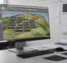 Optimización del diseño solar con modelado 3D del terreno