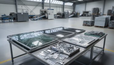 Recuperación de plata en paneles solares mediante sales fundidas
