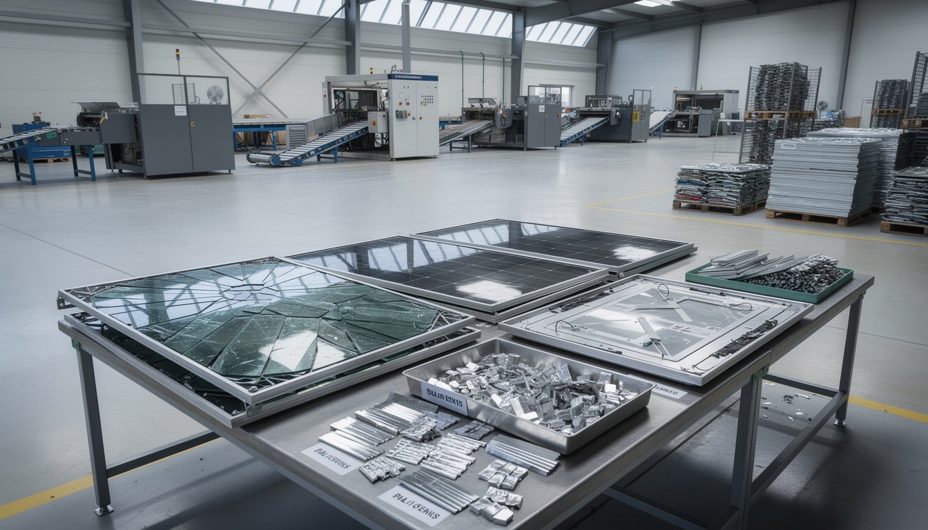 Recuperación de plata en paneles solares mediante sales fundidas