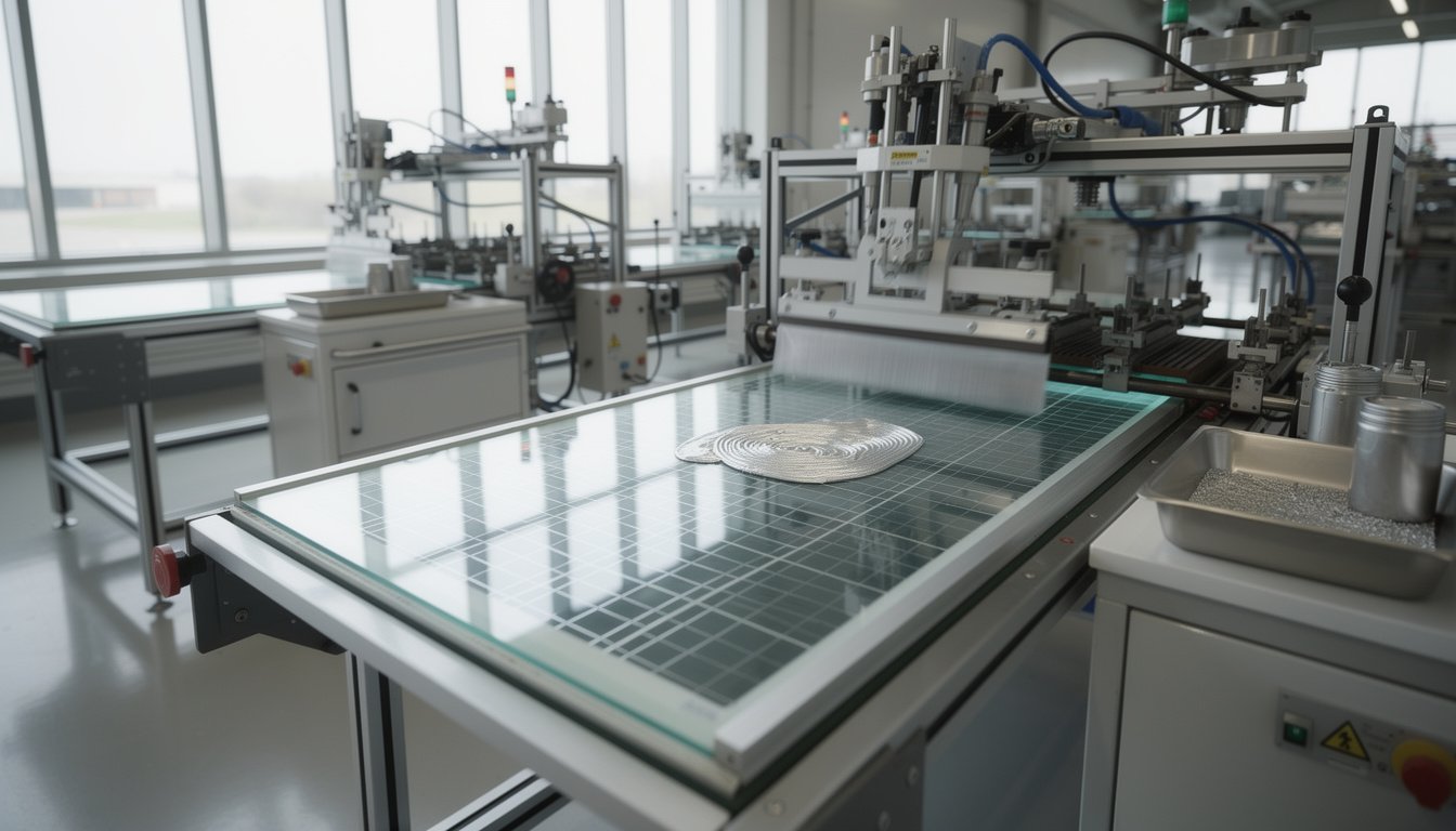 Reducción de costos en la producción de paneles solares con contactos de plata-níquel