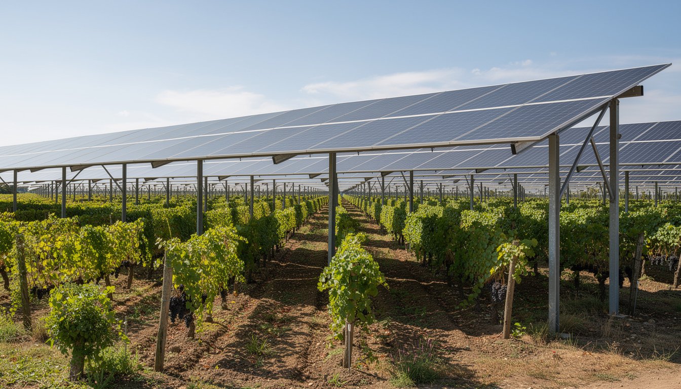Sistemas agrivoltaicos de bajo perfil en la agricultura dominicana